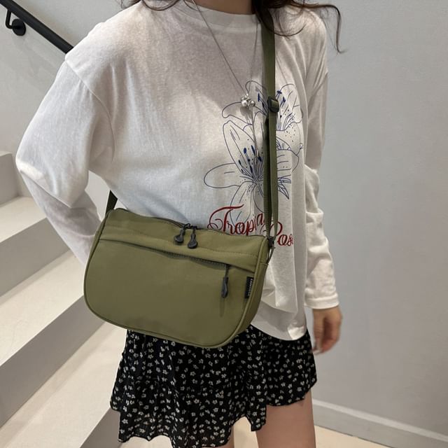 Maorong-Plain Crossbody Bag
