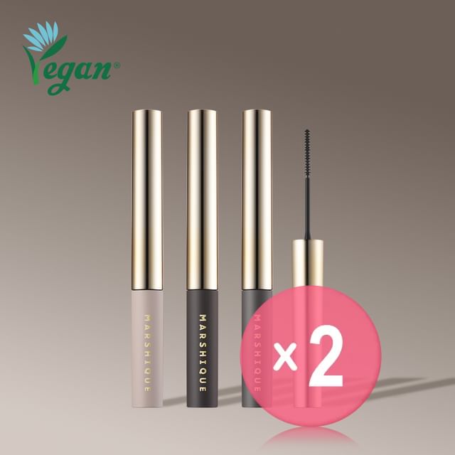 MARSHIQUE-Enriched Lash Serum Intense - 3 Colors 2pcs Bundle Set