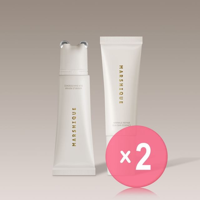 MARSHIQUE-Wrinkle Repair Gua Sha Essence 2pcs Bundle Set