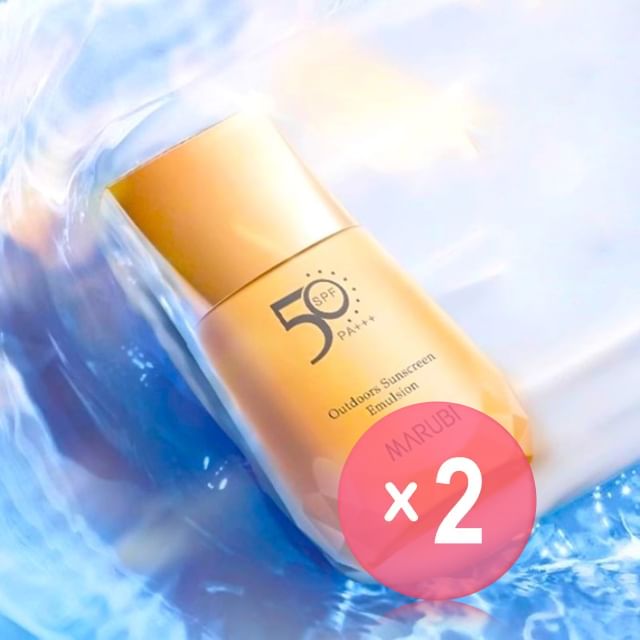 MARUBI-SunScreen Emulsion 50PA 2pcs Bundle Set
