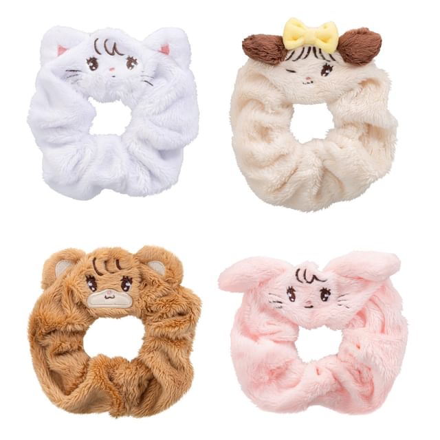 Maruka-mikko illustrations Lil ala mode Hair Scrunchie