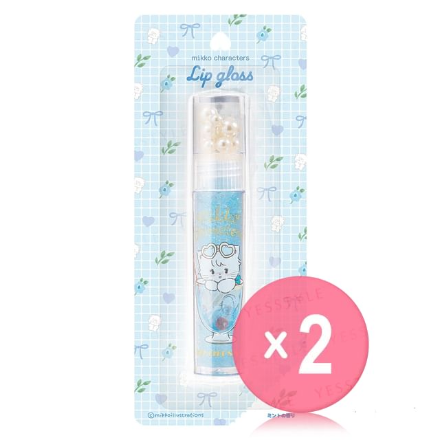 Maruka-Mikko Lip Gloss Mousse 2pcs Bundle Set
