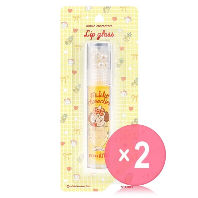 Maruka-Mikko Lip Gloss Souffle 2pcs Bundle Set