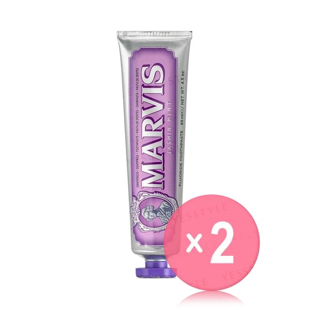 Marvis-Jasmin Mint Toothpaste 2pcs Bundle Set