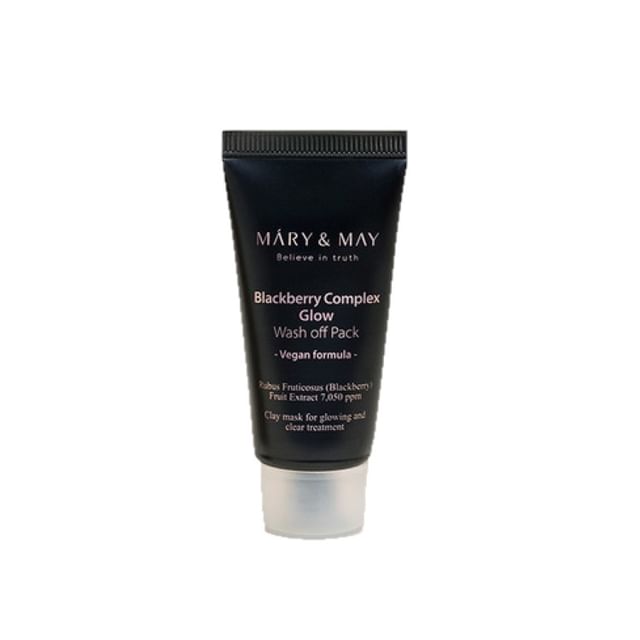 Mary-May-Blackberry Complex Glow Wash Off Pack Mini - Masque à rincer