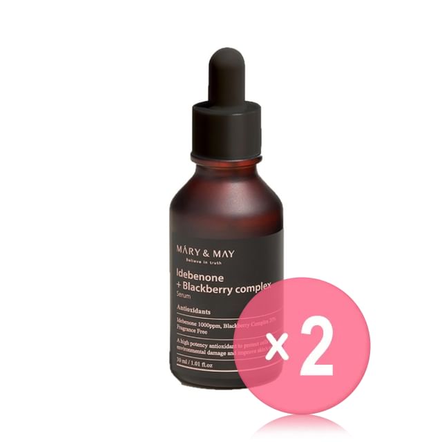 Mary-May-Idebenone Blackberry Complex Serum 2pcs Bundle Set
