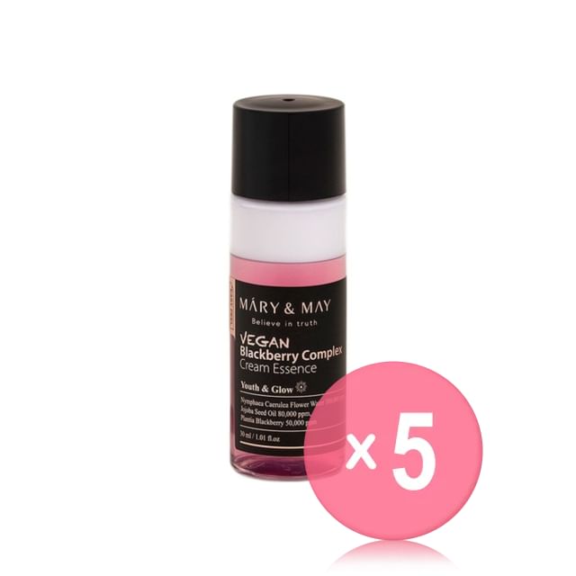 Mary-May-Vegan Blackberry Complex Cream Essence Mini 5pcs Bundle Set