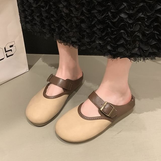 maryanette-Two Tone Mules