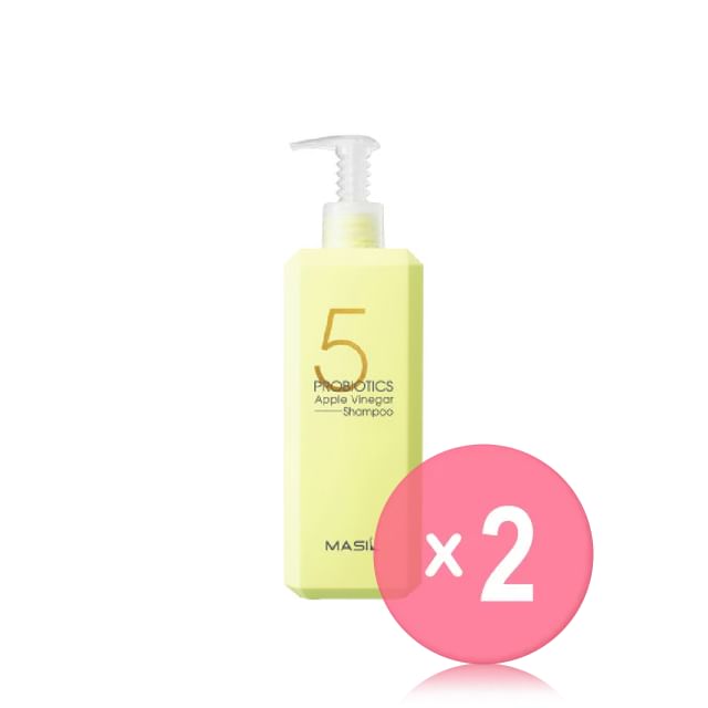 MASIL-5 Probiotics Apple Vinegar Shampoo Jumbo 2pcs Bundle Set