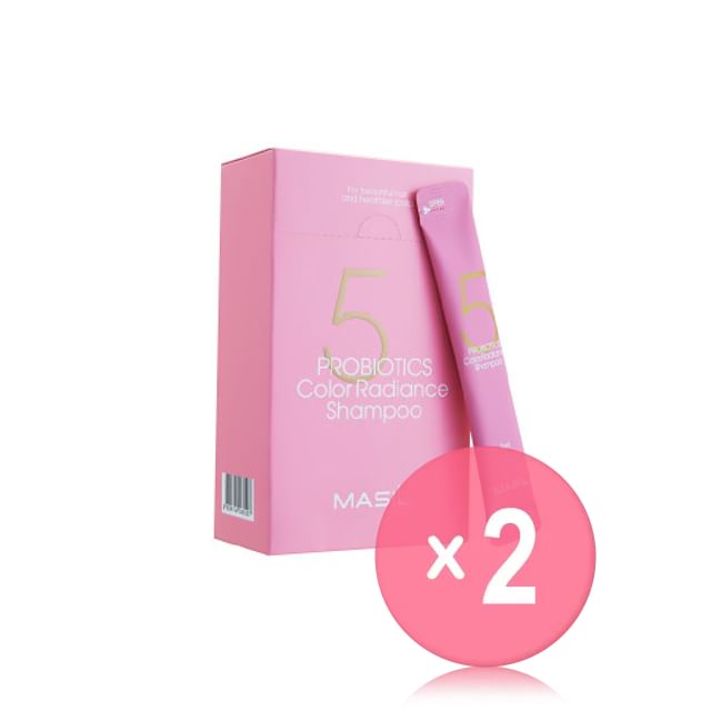 MASIL-5 Probiotics Color Radiance Shampoo Stick Pouch 2pcs Bundle Set