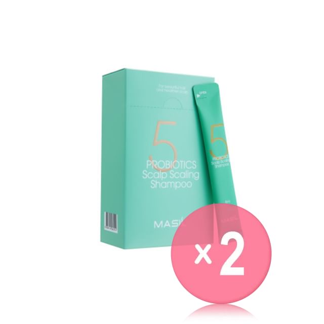 MASIL-5 Probiotics Scalp Scaling Shampoo Stick Pouch 2pcs Bundle Set