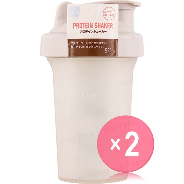 matsukiyo-LAB Protein Shaker Bottle 520ml 2pcs Bundle Set