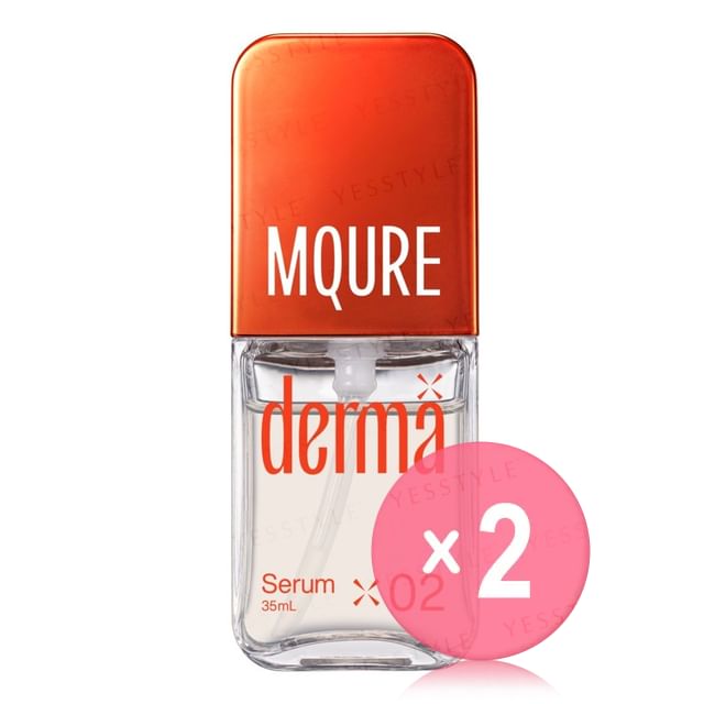 MQURE dermà ×02 美容液 35mL 8個セット matsukiyo - Mqure Derma PD Serum 02 2pcs Bundle Set | YesStyle