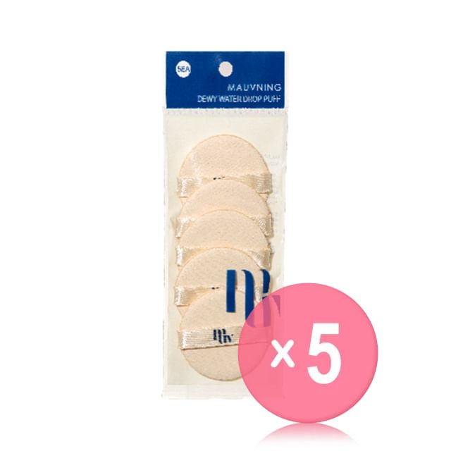 MAUVNING-Dewy Water Drop Puff Set 5pcs Bundle Set