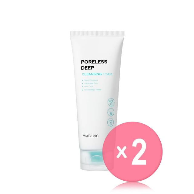 MAXCLINIC-Poreless Deep Cleansing Foam 2pcs Bundle Set