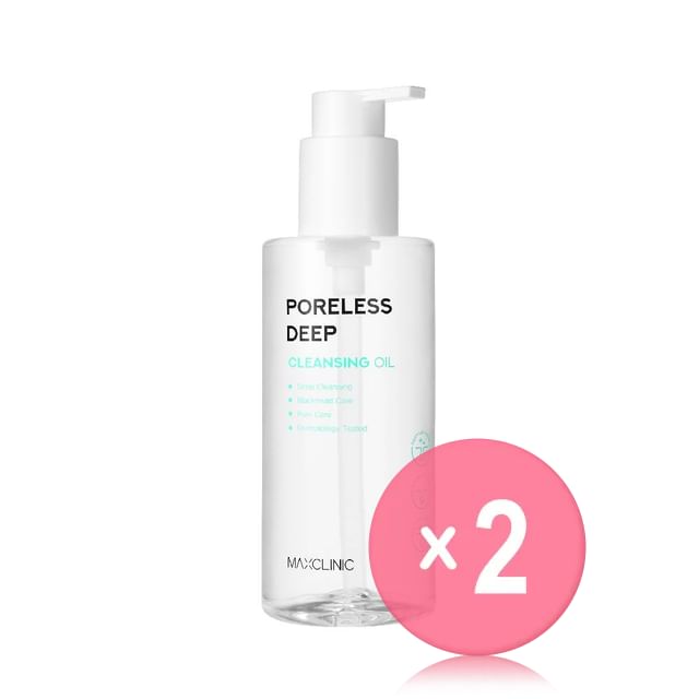 MAXCLINIC-Poreless Deep Cleansing Oil 2pcs Bundle Set