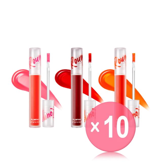 MAXCLINIC-Rouge Star Plumping Lip Tattoo Pack - 3 Colors 10pcs Bundle Set