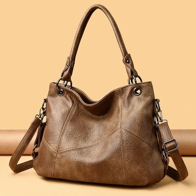 Mayanne-Genuine Leather Tote Bag