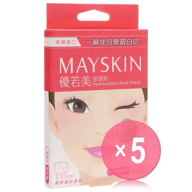 MAYSKIN-Hydrocolloid Acne Patch 5pcs Bundle Set