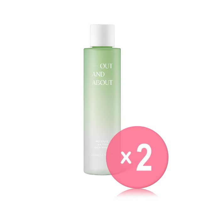 MD-S PICK-Outandabout Moisture Tea Tree Cica Toner 2pcs Bundle Set