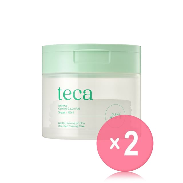 MD-S PICK-Tecateca Calming Gauze Pad 2pcs Bundle Set