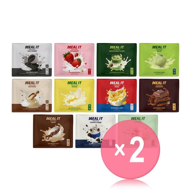 MEAL IT-Protein Shake - 11 Types 2pcs Bundle Set