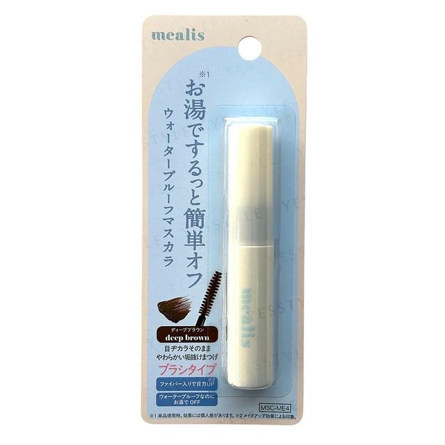 mealis-Hot Water Off Comb Mascara Deep Brown