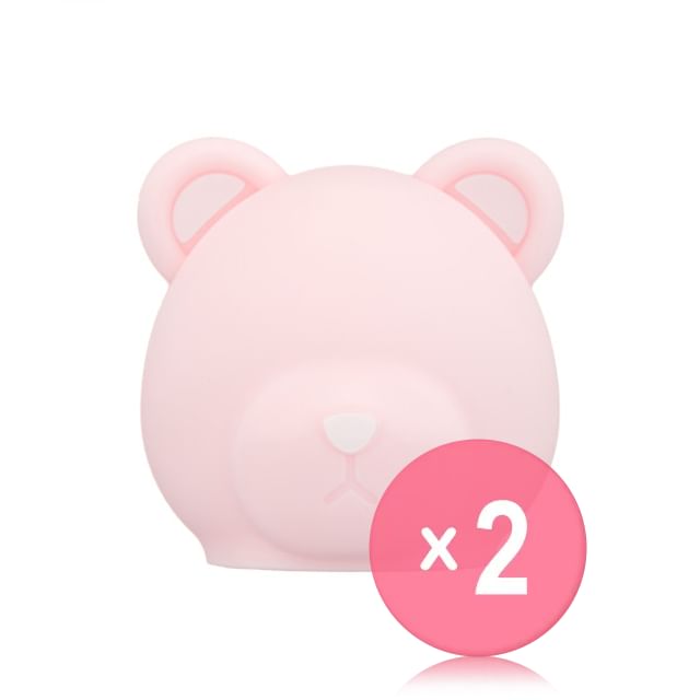 medicube-AGE-R Booster Pro Head Case Pink Bear 2pcs Bundle Set