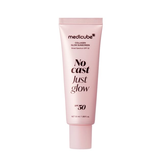 medicube-Collagen Glow Sunscreen - Protetor Solar Facial de Colágeno-50 Ml