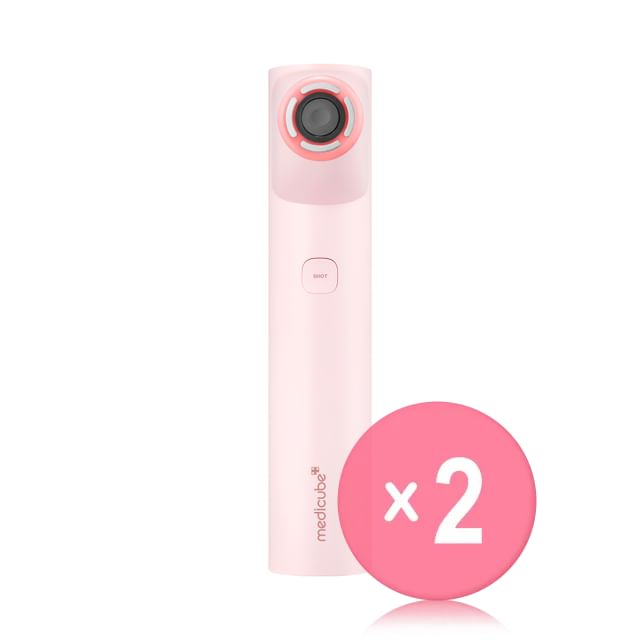 medicube-High Focus Shot Plus Pink Edition 2pcs Bundle Set