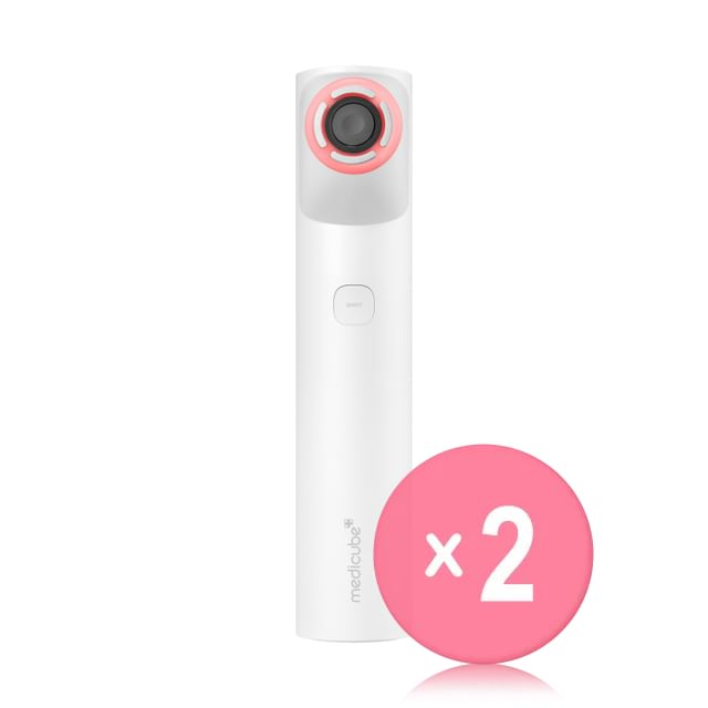 medicube-High Focus Shot Plus White Edition 2pcs Bundle Set