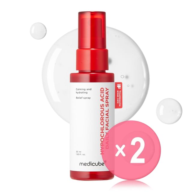 medicube-Hypochlorous Acid Daily Facial Spray Mini 2pcs Bundle Set