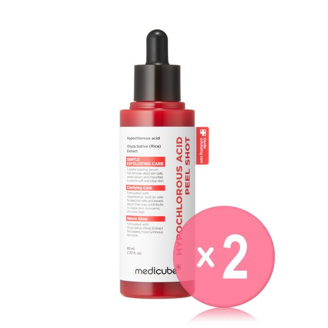 medicube-Hypochlorous Acid Peel Shot 2pcs Bundle Set