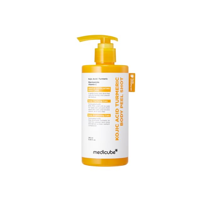 medicube-Kojic Acid Turmeric Body Peel Shot - Gommage corps à lacide kojique et curcuma