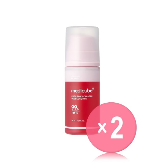 medicube-PDRN Pink Collagen Bubble Serum 2pcs Bundle Set