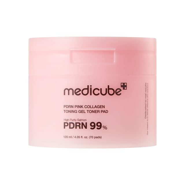 medicube-PDRN Pink Collagen Toning Gel Toner Pad