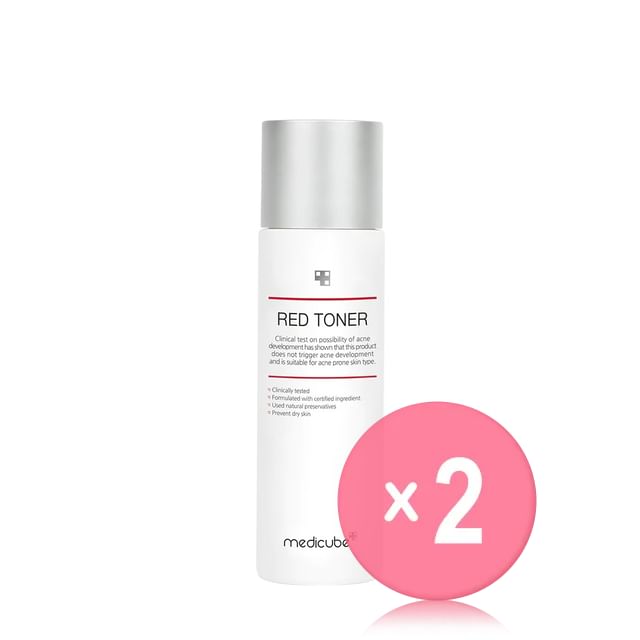 medicube-Red Toner 2pcs Bundle Set