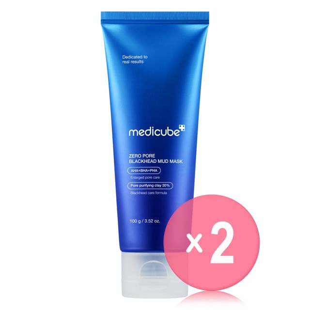 medicube-Zero Pore Blackhead Mud Mask 2pcs Bundle Set