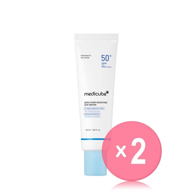 medicube-Zero Pore Moisture Sun Serum 2pcs Bundle Set