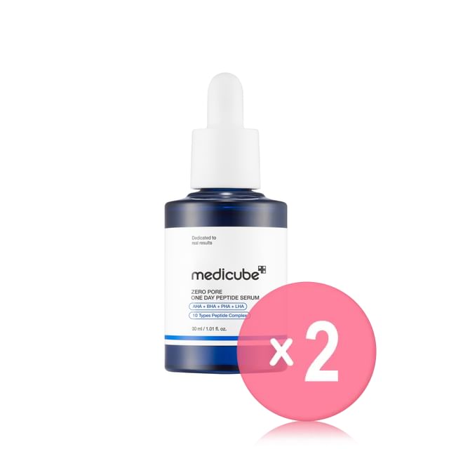 medicube-Zero Pore One Day Peptide Serum 2pcs Bundle Set