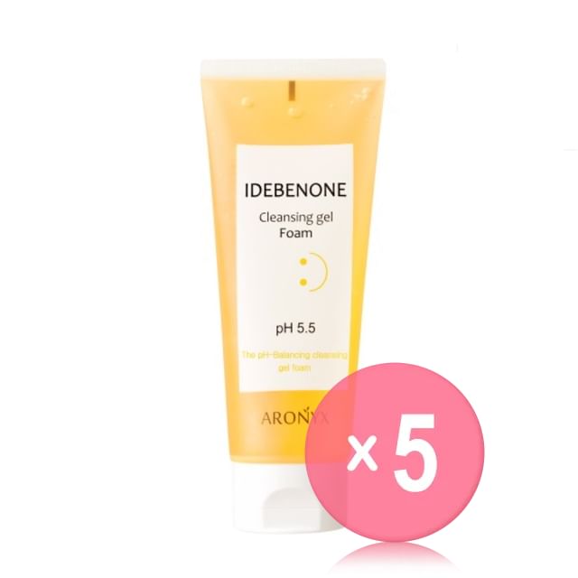 MediFlower-ARONYX Idebenone Cleansing Gel Foam 5pcs Bundle Set