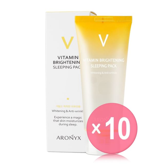 MediFlower-ARONYX Vitamin Brightening Sleeping Pack 10pcs Bundle Set