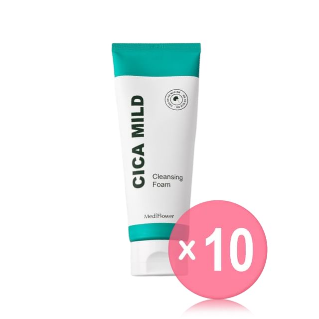 MediFlower-Cica Mild Cleansing Foam 10pcs Bundle Set