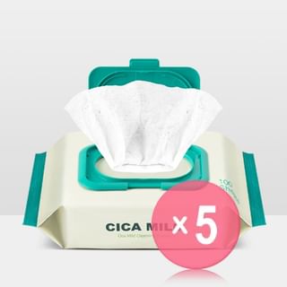 MediFlower-Cica Mild Cleansing Tissue 5pcs Bundle Set