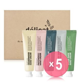 MediFlower-Délicat Hand Cream Set 5pcs Bundle Set