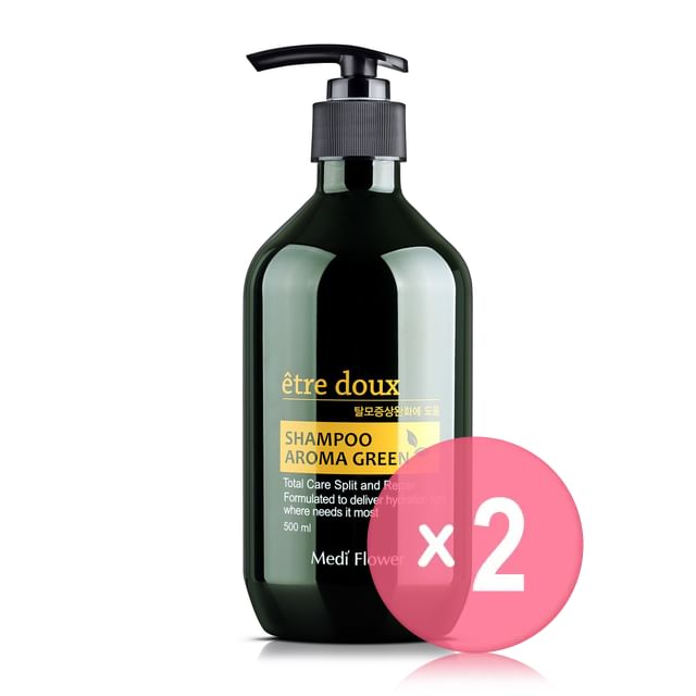 MediFlower-Etre Doux Aroma Green Shampoo 2pcs Bundle Set