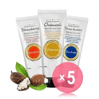 MediFlower-Hand Skin Care Clinic - 3 Types 5pcs Bundle Set