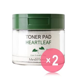 MediFlower-Heartleaf Toner Pad 2pcs Bundle Set
