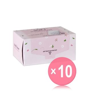 MediFlower-Soft Multi Cotton Puff 10pcs Bundle Set