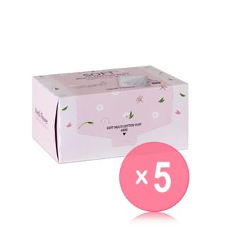 MediFlower-Soft Multi Cotton Puff 5pcs Bundle Set